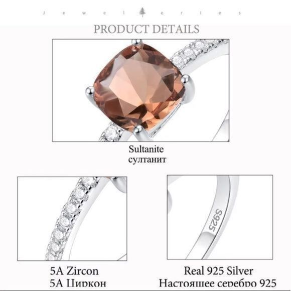 Classic Zultanite Gemstone Color Changing Ring - Picture 6 of 8